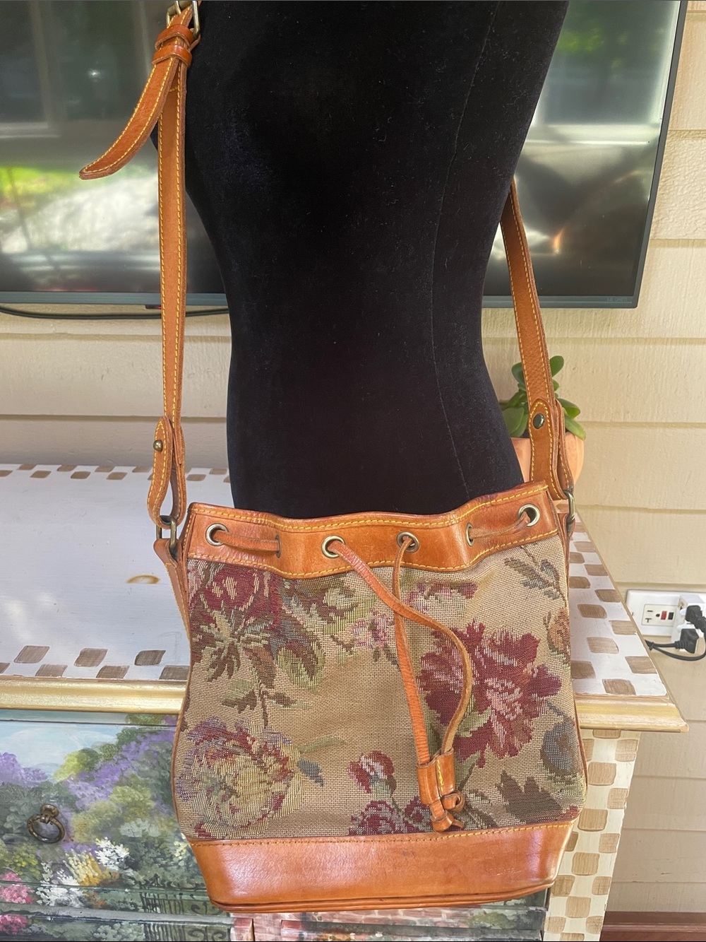 Rare (1980’s) Ralph Lauren Bucket Bag